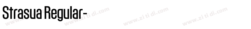 Strasua Regular字体转换 Strasua Regular字体转换